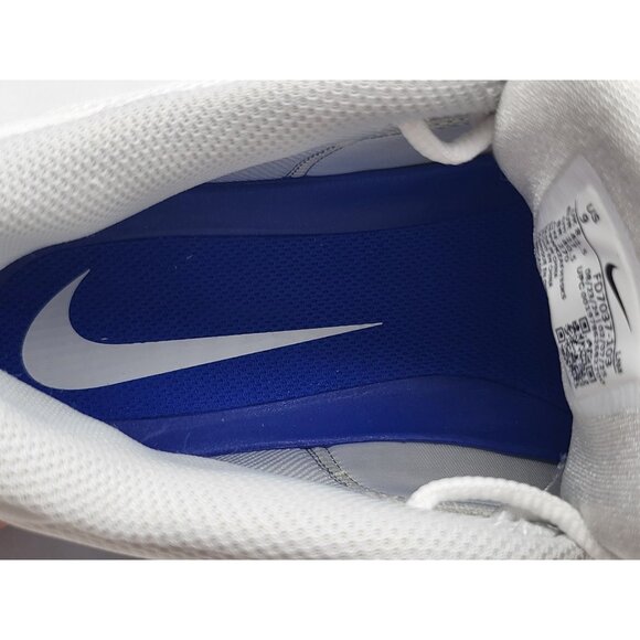 Nike Alpha Menace 4 Pro Football Cleats Mens 9 White Blue FD7037-103 main image 8